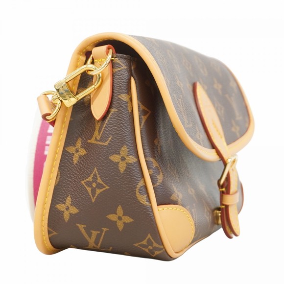 Louis Vuitton Bag Fuchsia Monogram PM NM Shoulder Diane s - Picture 2 of 6